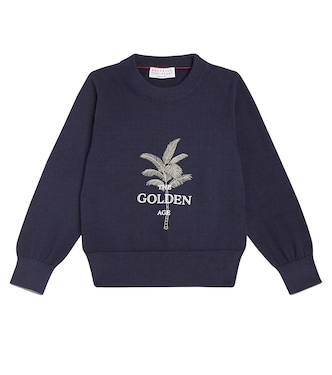 Pullover in cotone con stampa | Brunello Cucinelli Kids
