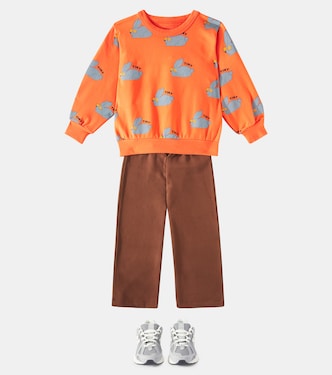 Cotton jersey sweatpants | Tinycottons