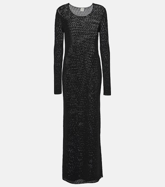 Robe longue en crochet | Toteme