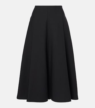 Falda midi de lana | Brunello Cucinelli