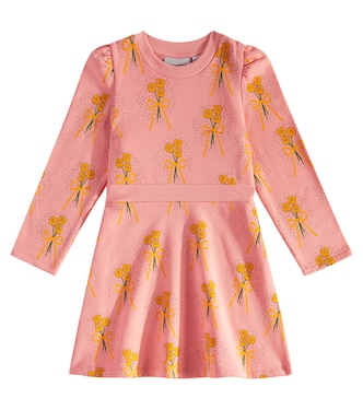 Abito Winter Flowers in cotone | Mini Rodini