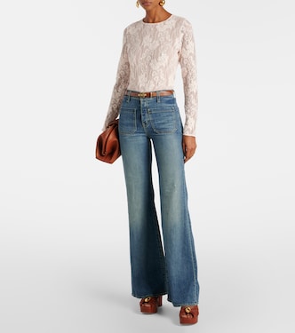 Body en dentelle à fleurs | Zimmermann