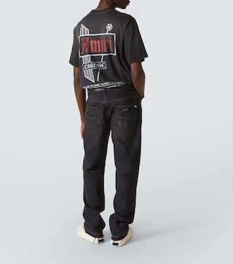 Camiseta en jersey de algodón con logo | Amiri