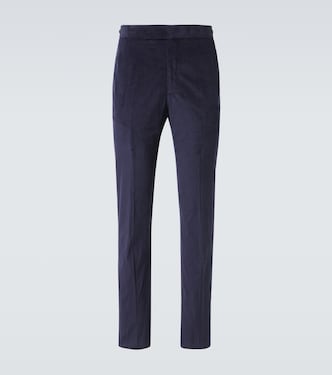 Cotton corduroy straight pants | Gabriela Hearst