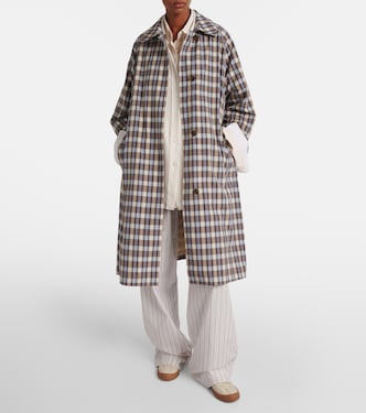 Trench Tavishina in seta e cotone | The Row