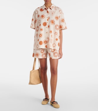 Shorts Dallas in lino e cotone | Asceno