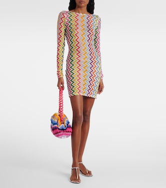 Crochet open-back beach dress | Missoni