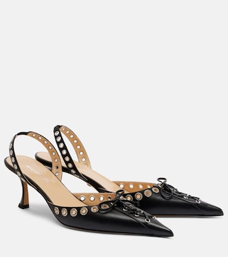 Slingback-Pumps Crystalized Corset 65 | Mach & Mach