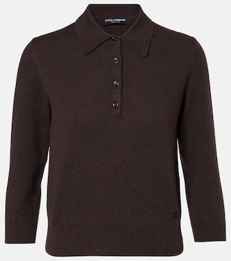 Cashmere polo sweater | Dolce&Gabbana