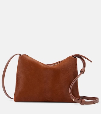 Sac à bandoulière Lina Medium en cuir façon poulain | Khaite