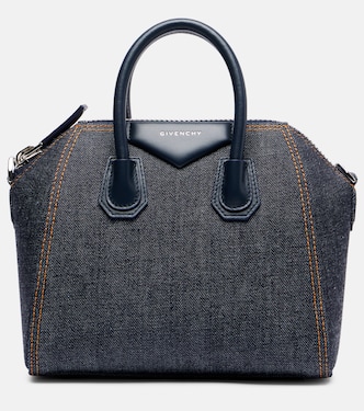 Antigona Mini denim tote bag | Givenchy