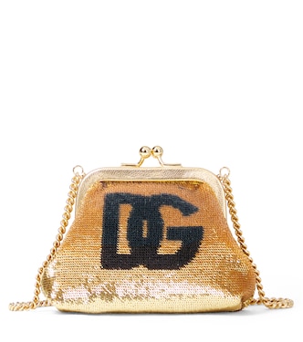 Tasche DG mit Pailletten | Dolce&Gabbana Kids