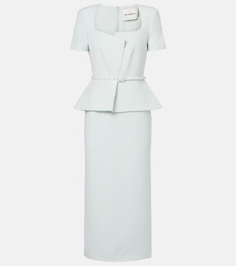 Wool and slik midi dress | Roland Mouret
