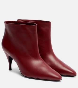Silhouette leather ankle boots | Herbert Levine