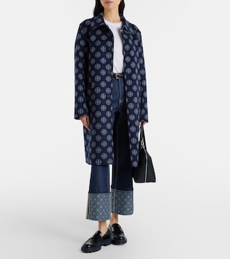 Wide-Leg Jeans Monogram | Tory Burch