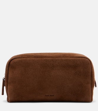 Astra Small suede pouch | The Row