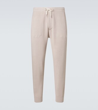Cotton corduroy sweatpants | Brunello Cucinelli