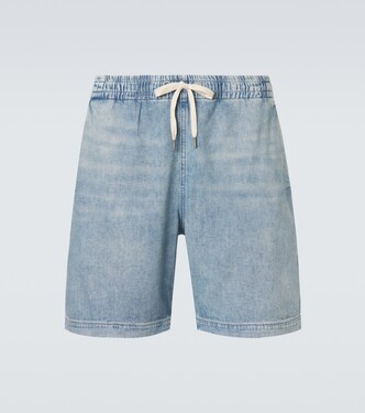 Faded denim shorts | Polo Ralph Lauren