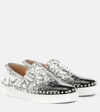 Pik Boat Woman leather sneakers | Christian Louboutin