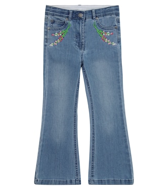 Jeans flared bordados | Stella McCartney Kids