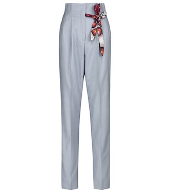 Johnson high-rise slim pants | Gabriela Hearst