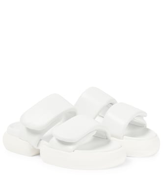 Sandali in pelle con platform | Dries Van Noten