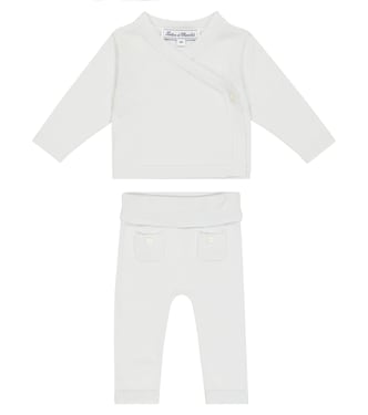 Baby - Cardigan e pantaloni in cotone | Tartine et Chocolat