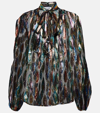 Bluse Moss aus Chiffon | Rixo