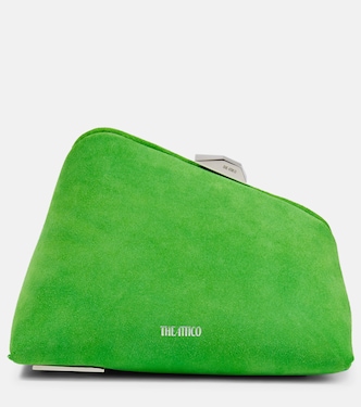 Clutch Midnight in suede | The Attico