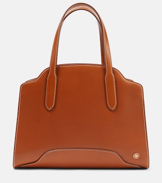 Sesia Medium leather tote bag | Loro Piana