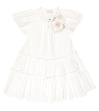 Taffeta flounce dress | Monnalisa