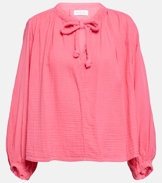 Kathleen cotton gauze top | Velvet