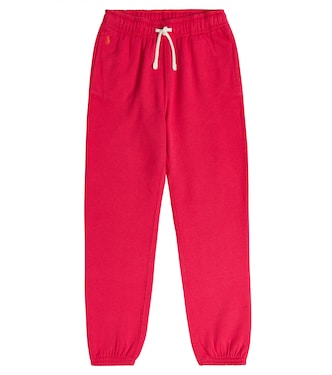 Logo cotton-blend sweatpants | Polo Ralph Lauren Kids