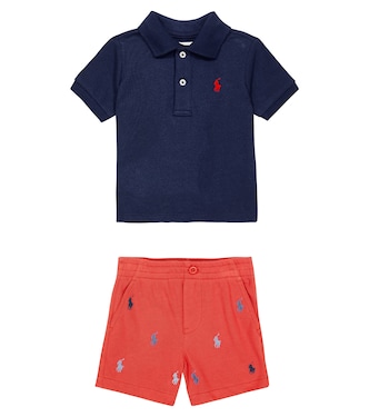 Bebé - set de polo y shorts de algodón | Polo Ralph Lauren Kids