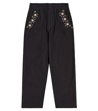 Bestickte Hose aus Baumwolle | Scotch & Soda Kids