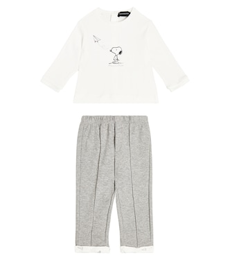Baby - Top e pantaloni in cotone | Monnalisa
