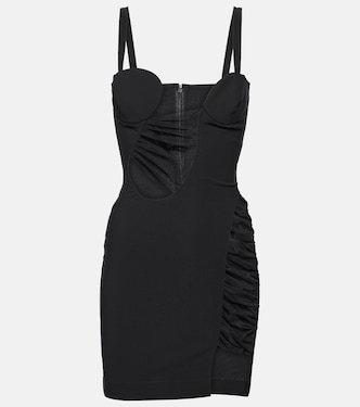 Cutout jersey minidress  | Nensi Dojaka
