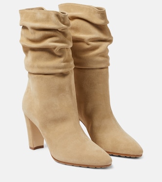 Stiefel Calasso 90 aus Veloursleder | Manolo Blahnik