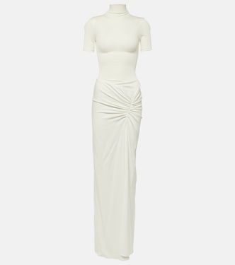 Fusion ruched maxi dress | Christopher Esber