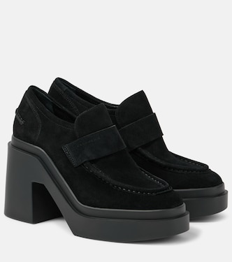 Netta suede loafer pumps | Clergerie