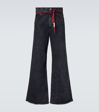 Jeans anchos de tiro bajo | Marni