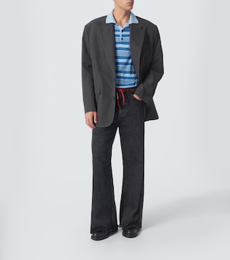 Jeans anchos de tiro bajo | Marni