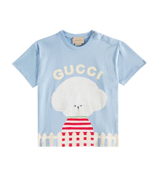 Baby - T-shirt in jersey di cotone | Gucci Kids