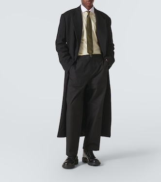 Schnürstiefel aus Leder | Prada