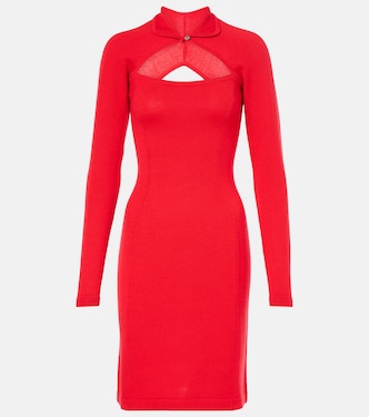 Vestido midi de lana con abertura | Vivienne Westwood