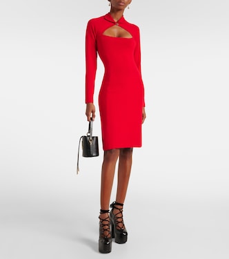 Vestido midi de lana con abertura | Vivienne Westwood