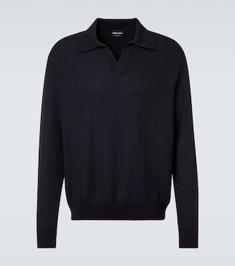 Polopullover aus einem Wollgemisch | Giorgio Armani