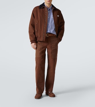 Blouson aus Baumwoll-Canvas | Gucci