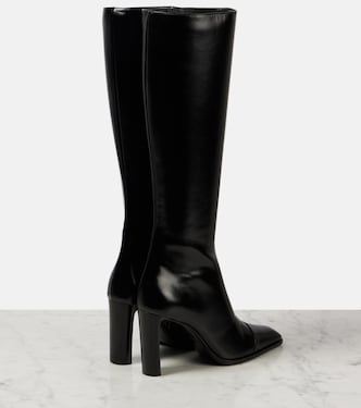 Stiefel Venetia 95 aus Leder | Saint Laurent