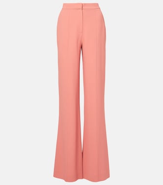 Pantaloni flared in cady a vita alta | Elie Saab